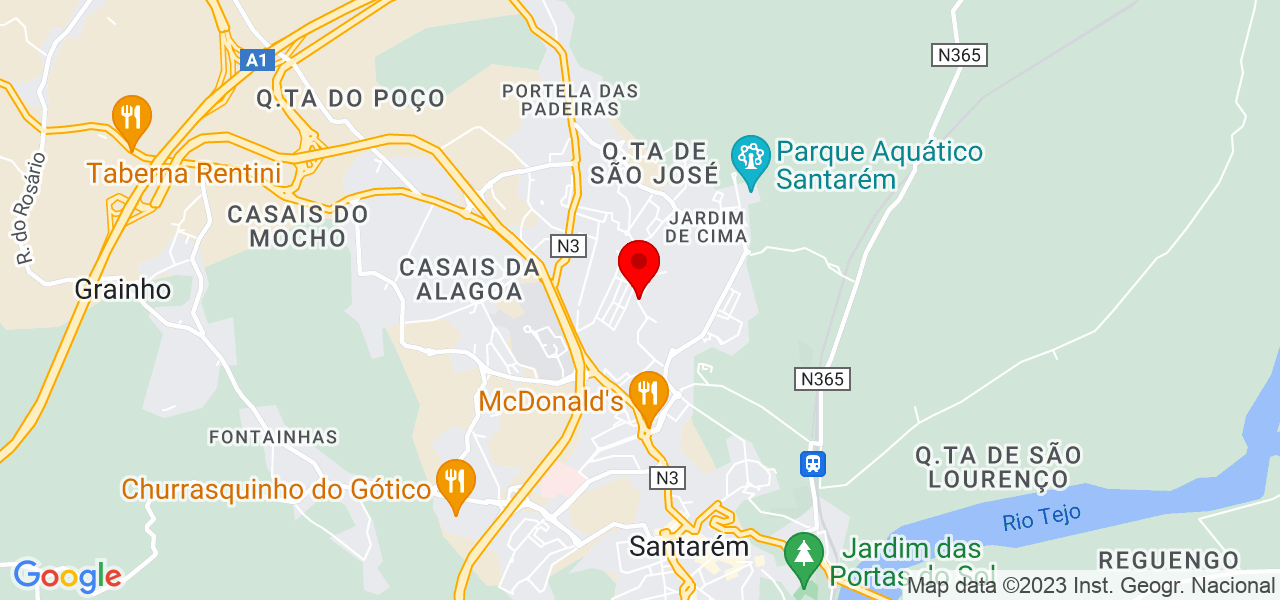 PLF services - Santarém - Santarém - Mapa