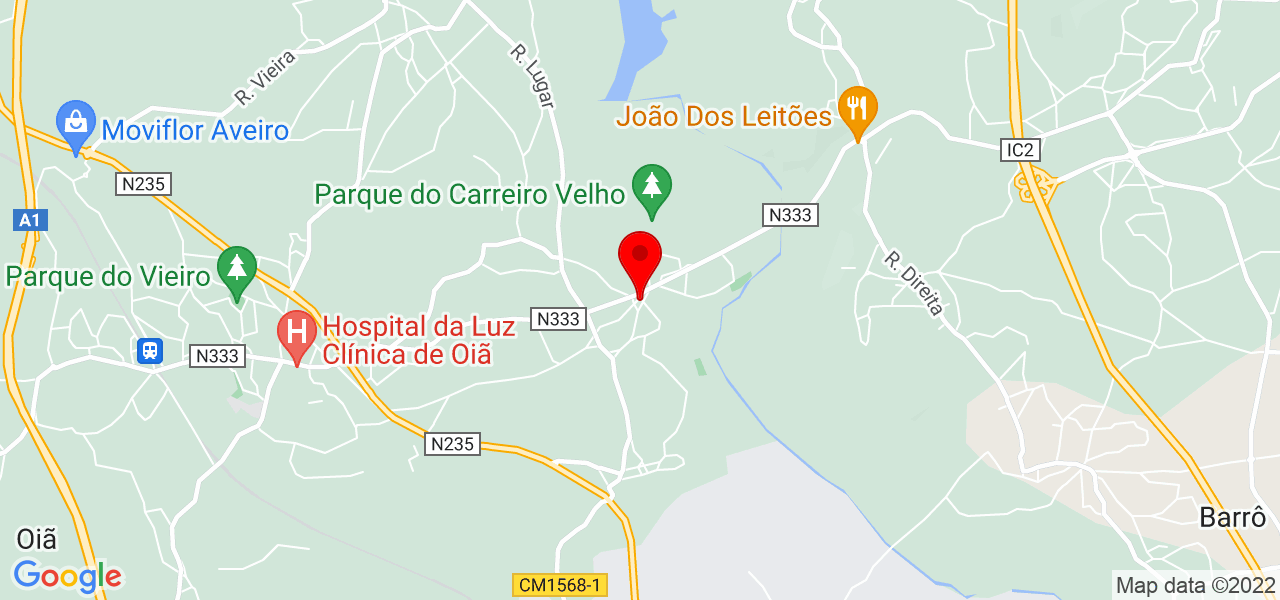 maria ferreira - Aveiro - Oliveira do Bairro - Mapa