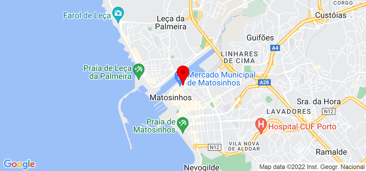 Bruno Manoel - Porto - Matosinhos - Mapa