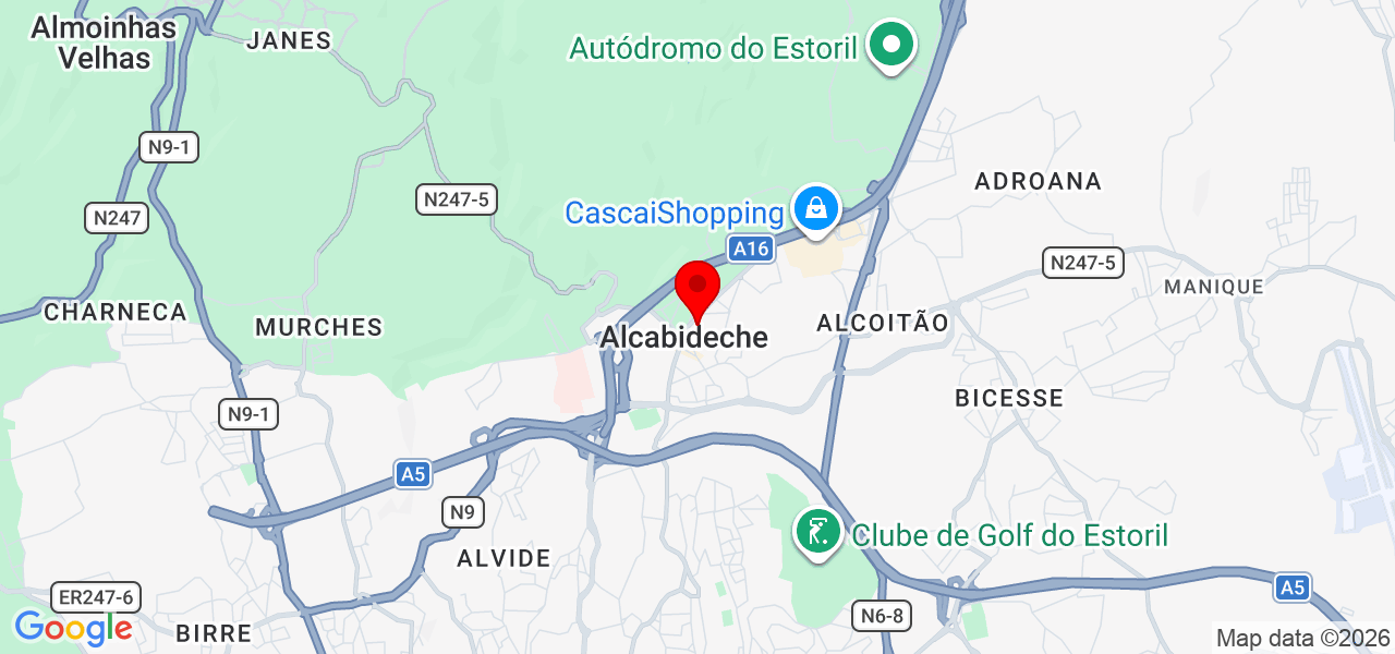 Eddu - Lisboa - Cascais - Mapa