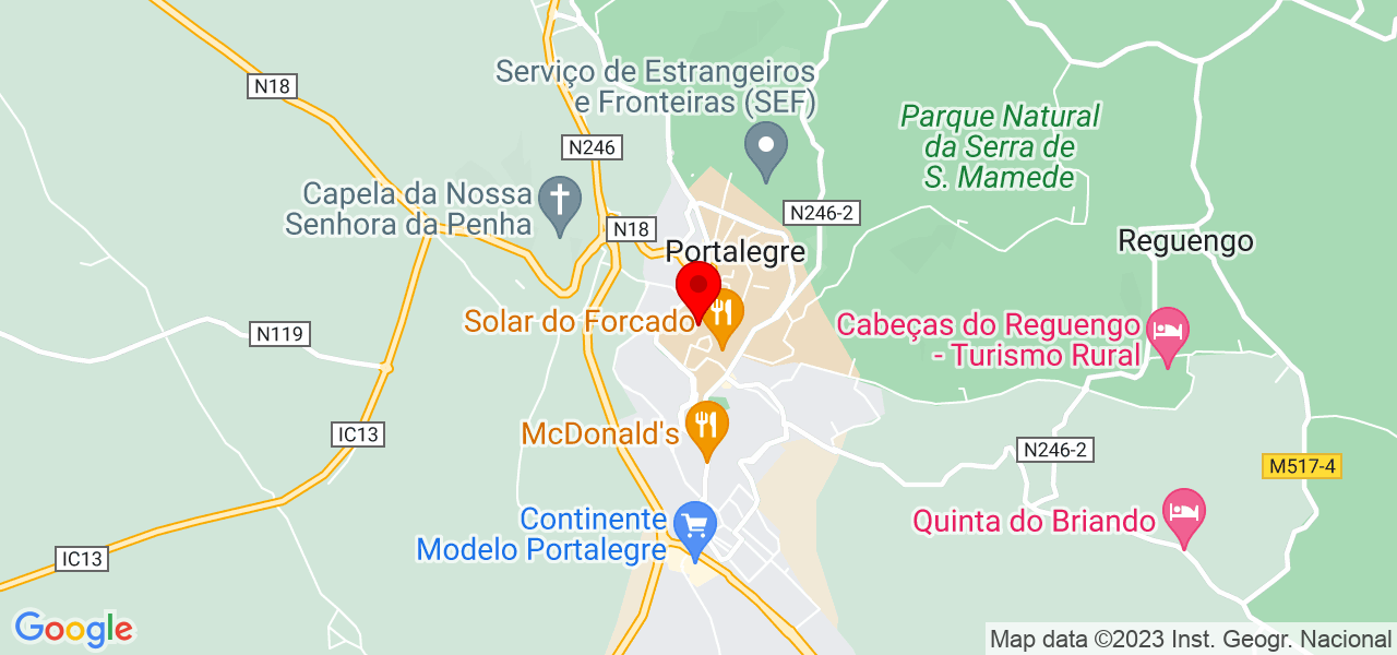 Golden Stork - Portalegre - Portalegre - Mapa