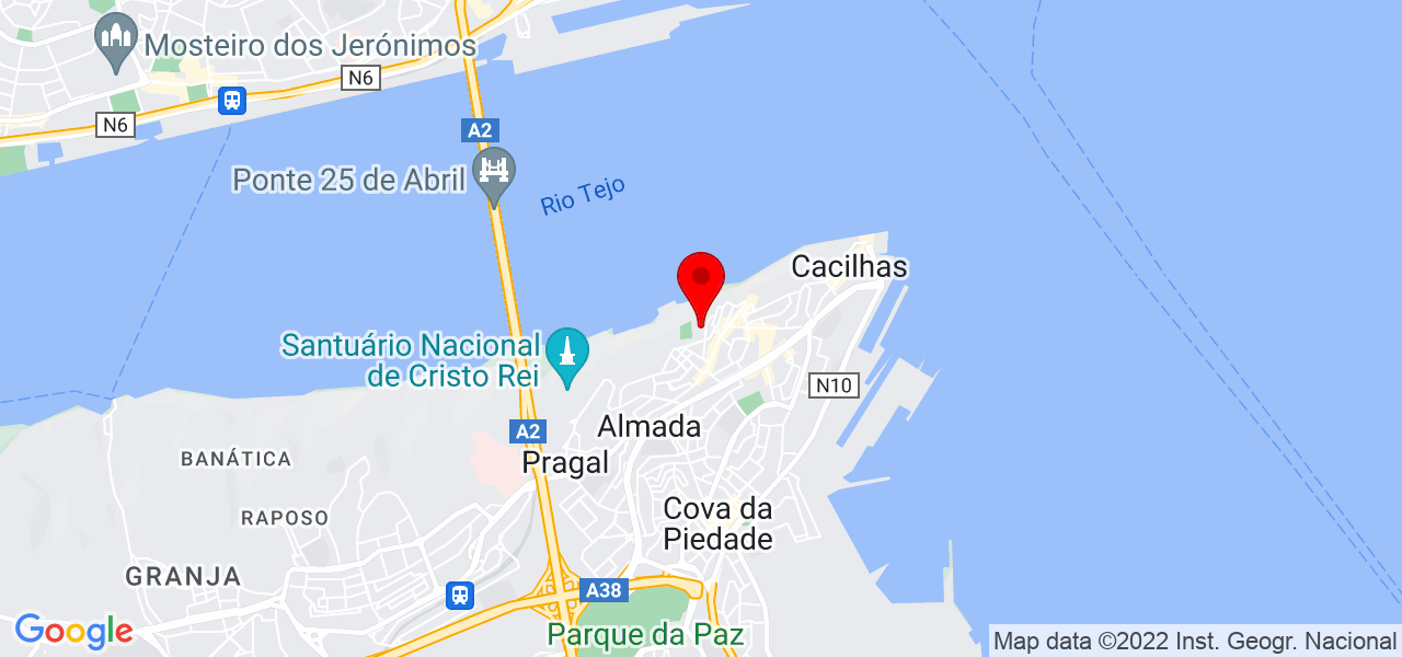 FuturMud Mudan&ccedil;as e transportes - Setúbal - Almada - Mapa