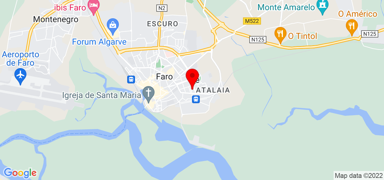 Ami Rosario - Faro - Faro - Mapa