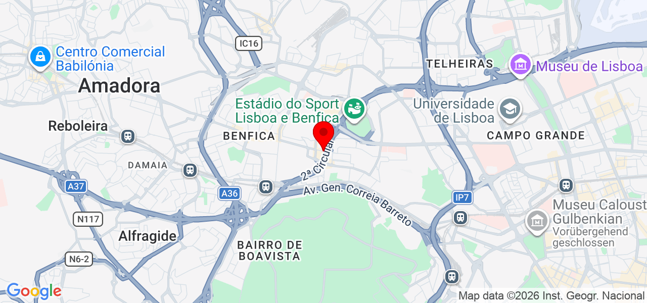 Sky Serviços - Lisboa - Lisboa - Map