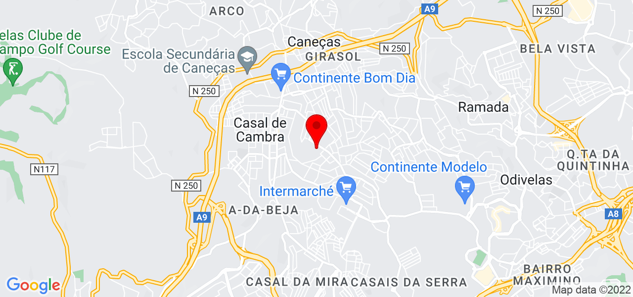 PjMartins - Lisboa - Odivelas - Map