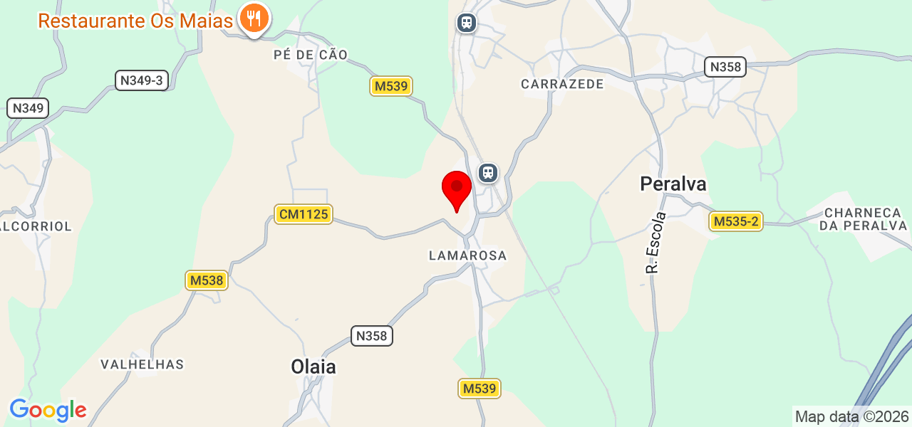 Bruno Ribeiro - Santarém - Torres Novas - Mapa