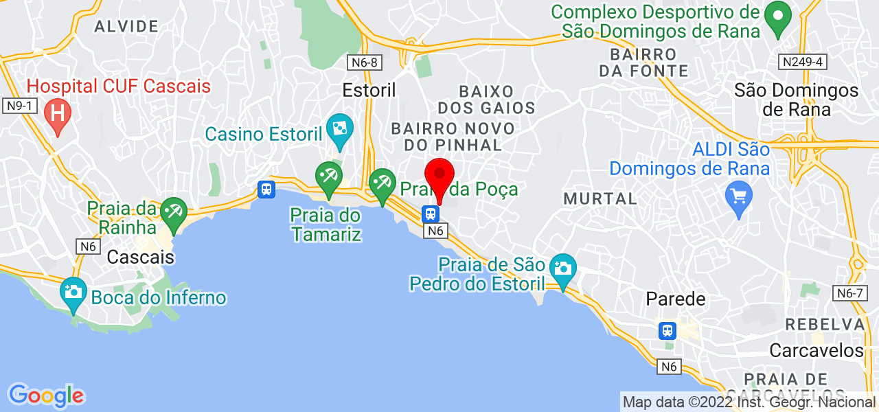 Ronny Matos - Lisboa - Cascais - Mapa