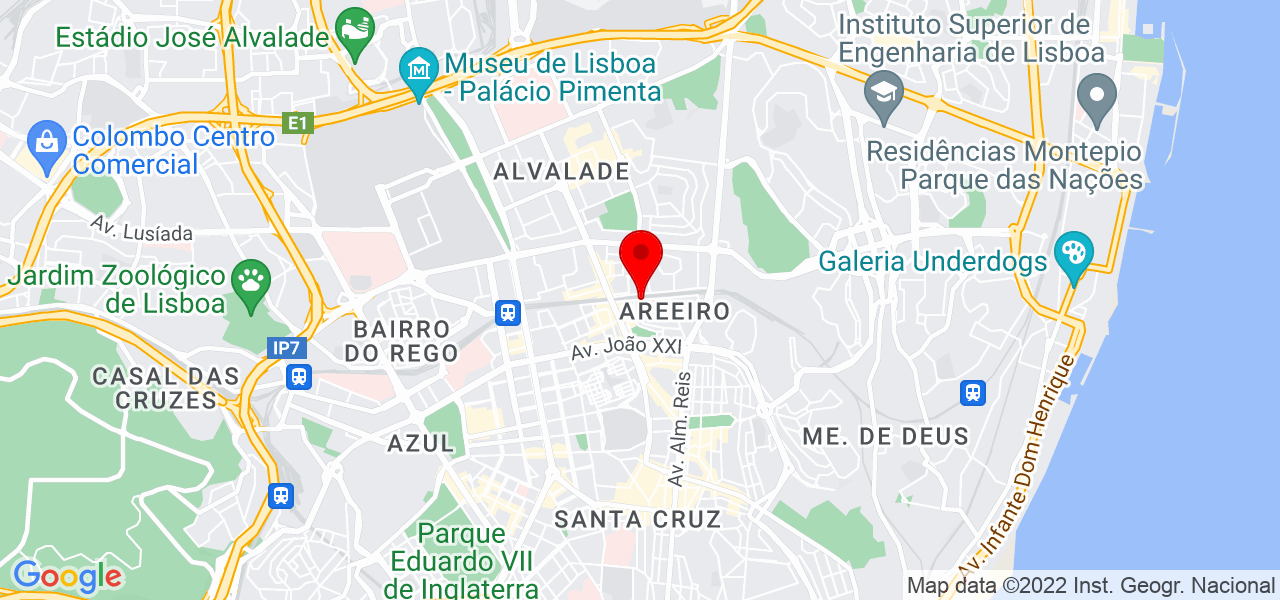 Louren&ccedil;o - Lisboa - Lisboa - Mapa