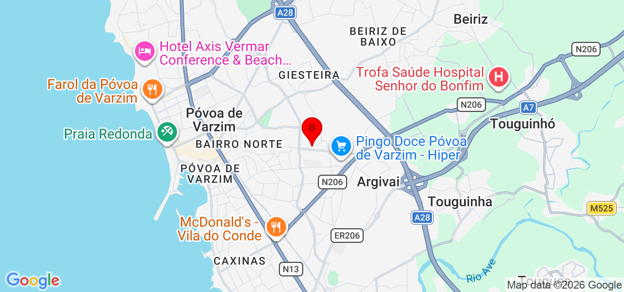 Professora Sara Lima - Porto - Póvoa de Varzim - Karte