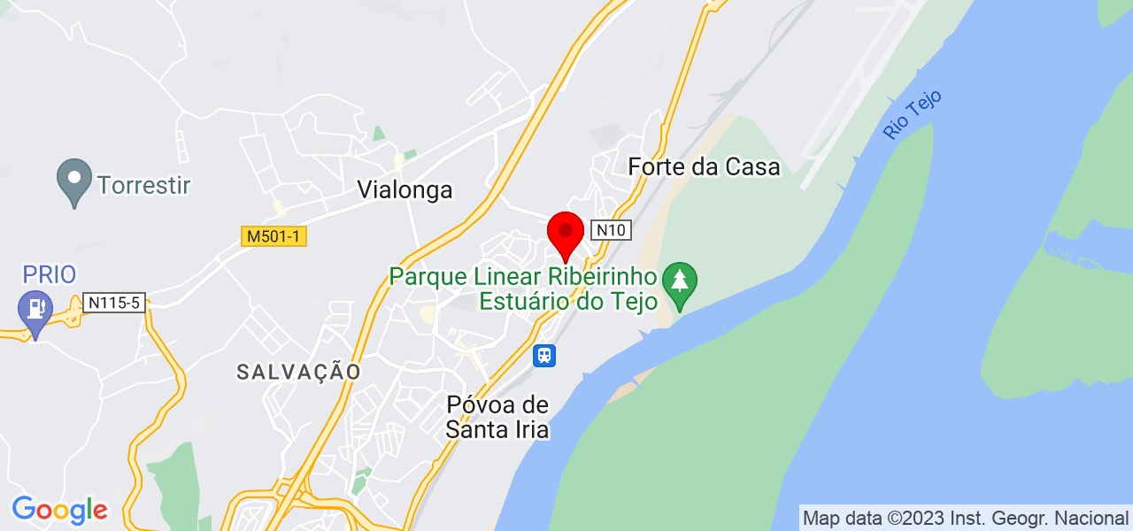 Ferreira constru&ccedil;&otilde;es - Lisboa - Vila Franca de Xira - Mapa