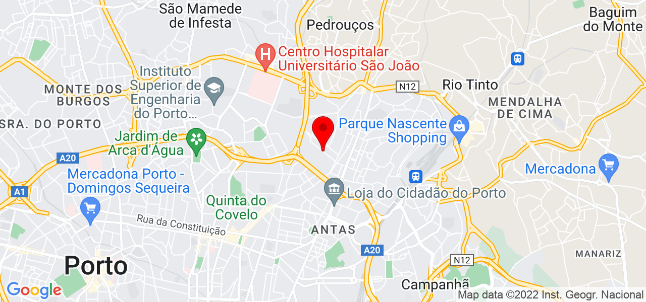 HT Servicos - Porto - Porto - Mapa