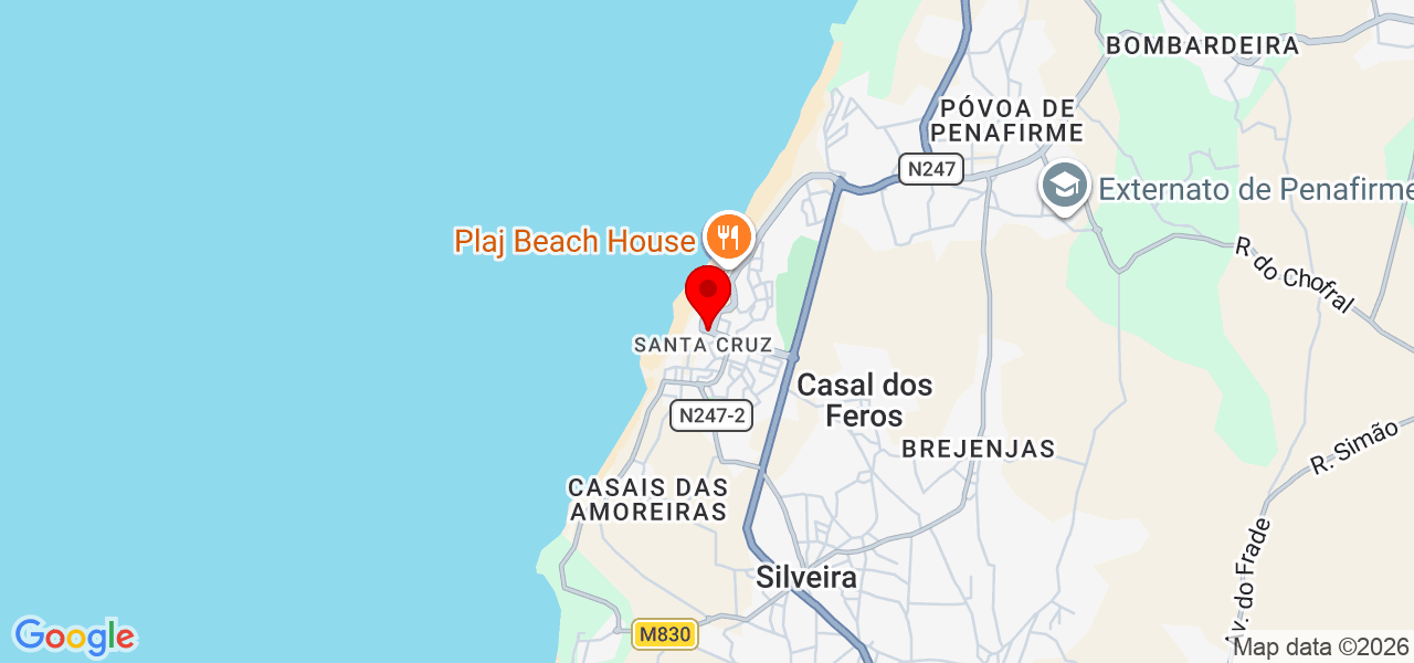 Marcos Profissional - Lisboa - Torres Vedras - Mapa
