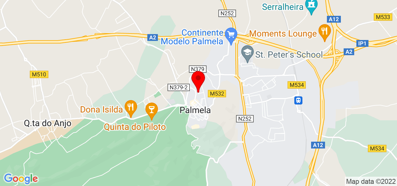 TRUVV - Setúbal - Palmela - Mapa