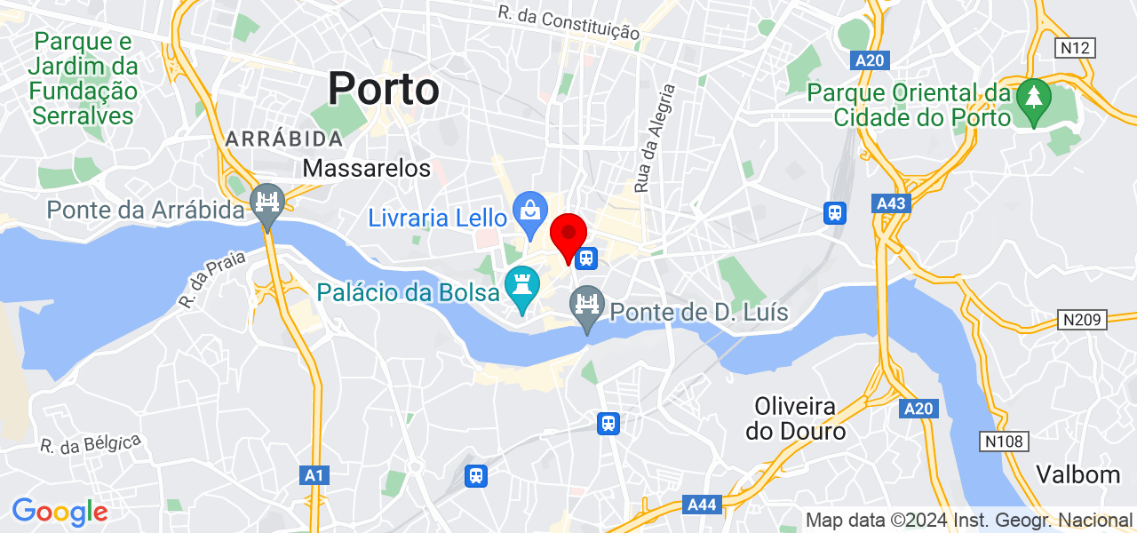 Elen Jorge - Porto - Porto - Mapa