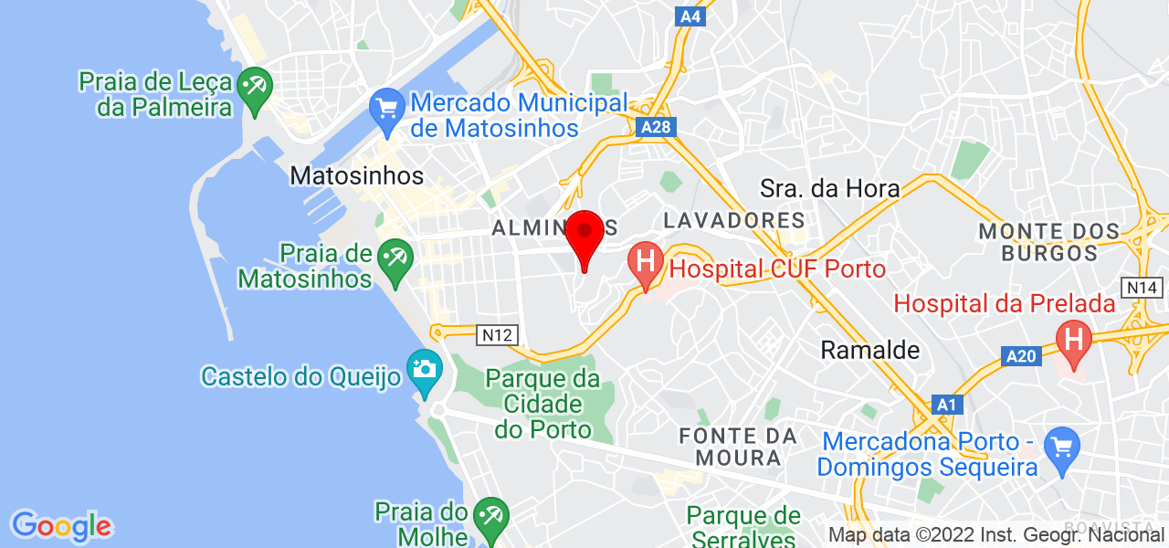 Sol Miranda - Porto - Matosinhos - Mapa