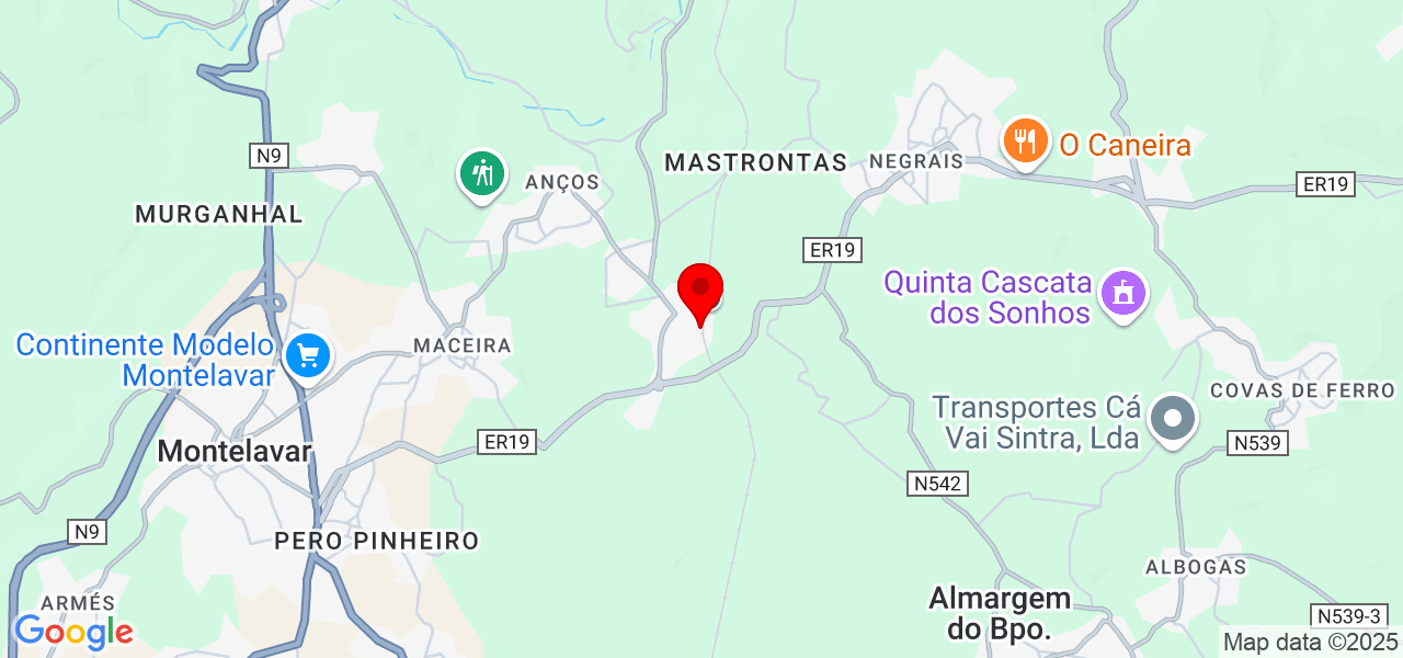 Susana - Lisboa - Sintra - Map