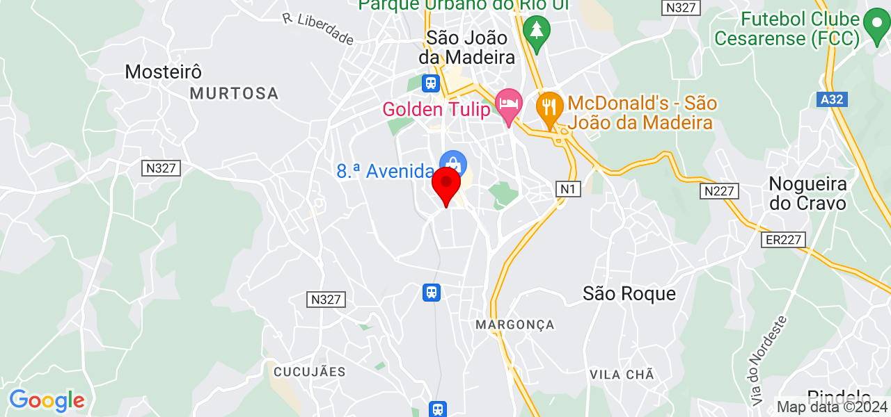 Hipnoterapeuta Maria Santos - Aveiro - São João da Madeira - Mapa
