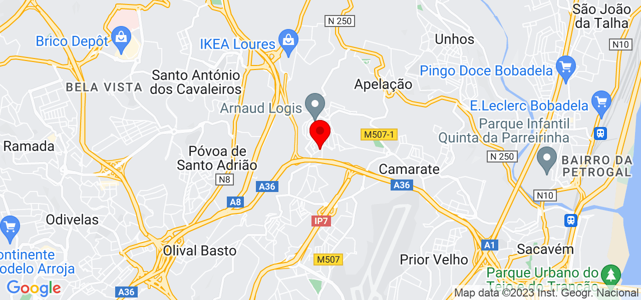 Ricardo Duque - Lisboa - Loures - Mapa