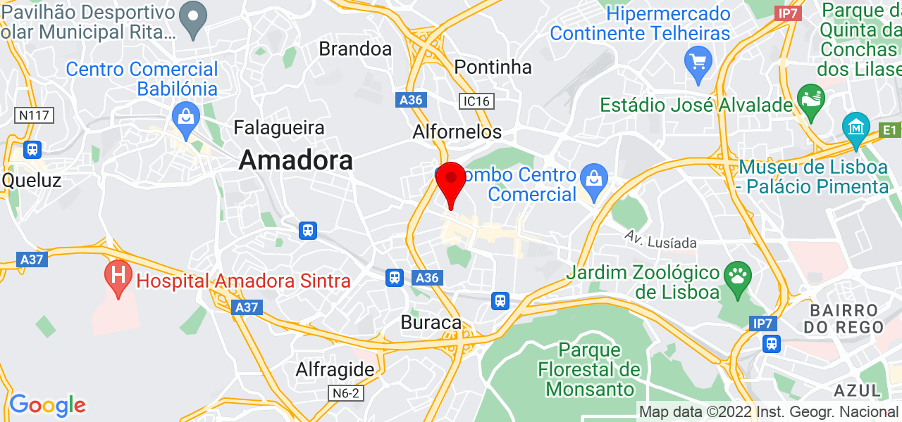 Animador - Lisboa - Lisboa - Mapa
