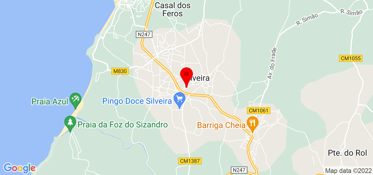 Lara Soares - Lisboa - Torres Vedras - Mapa