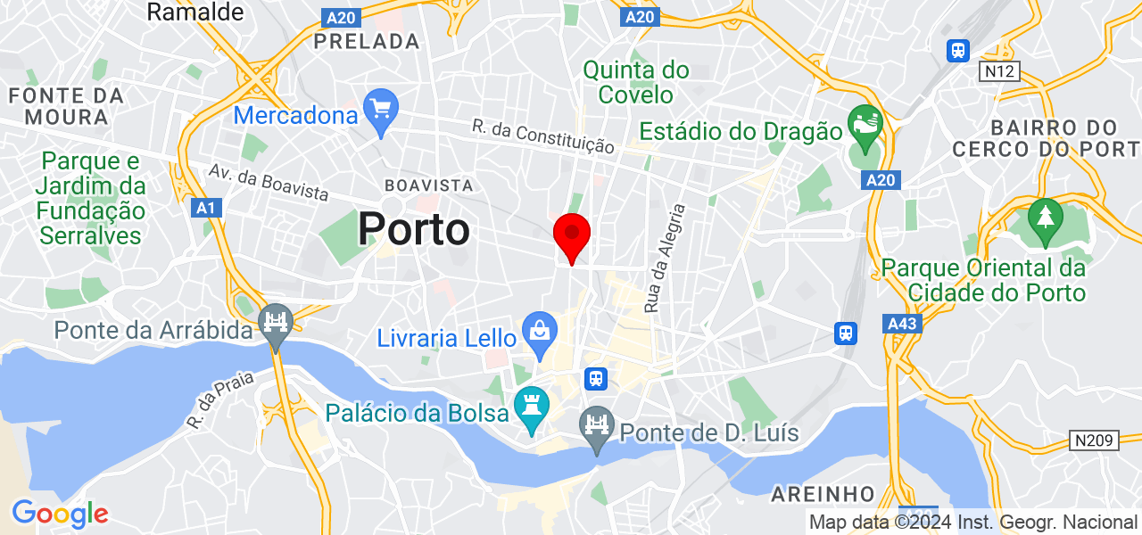 Juliana Crillanovick | CRVK Comunicação - Porto - Porto - Mapa