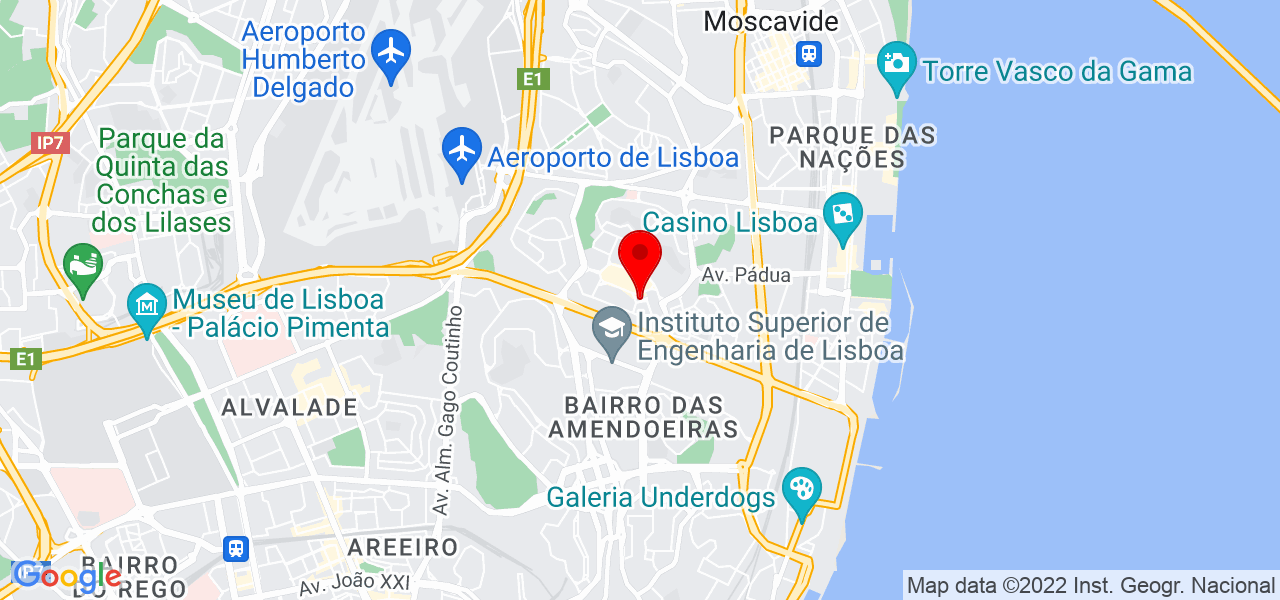 Carla Rosa - Lisboa - Lisboa - Karte