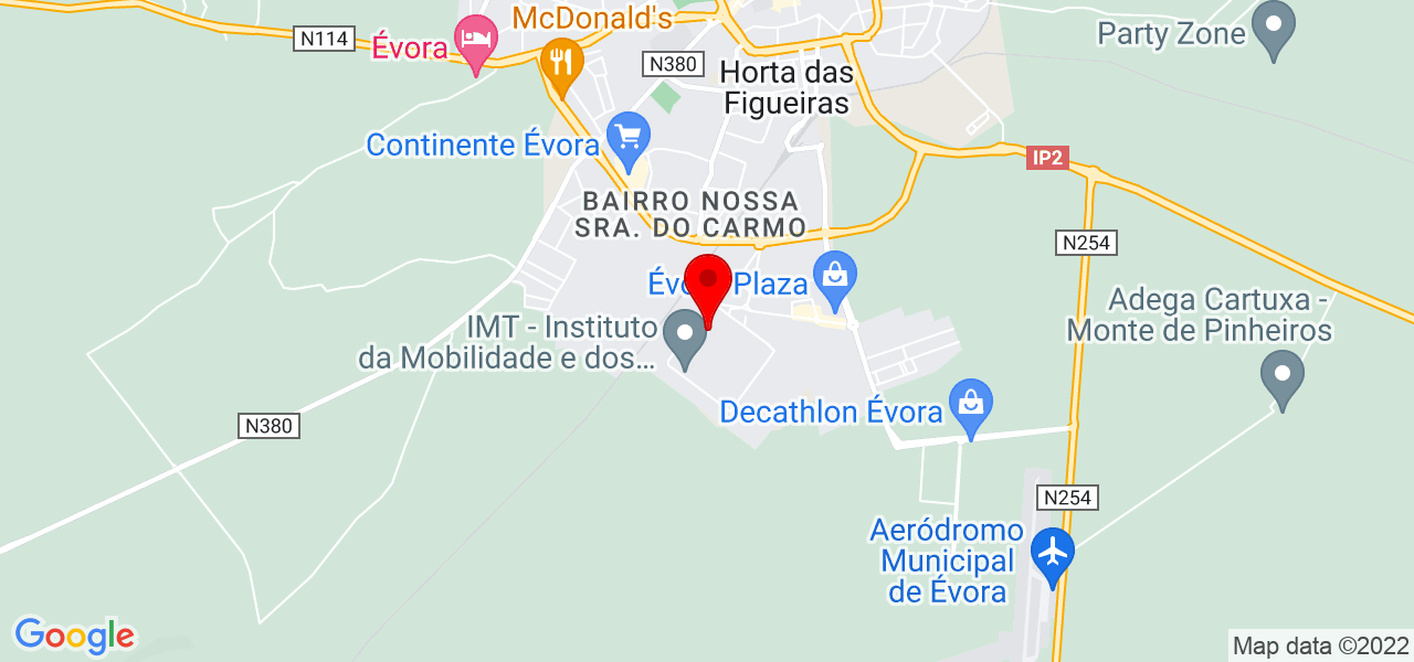 S&oacute;nia Silva - Évora - Évora - Mapa
