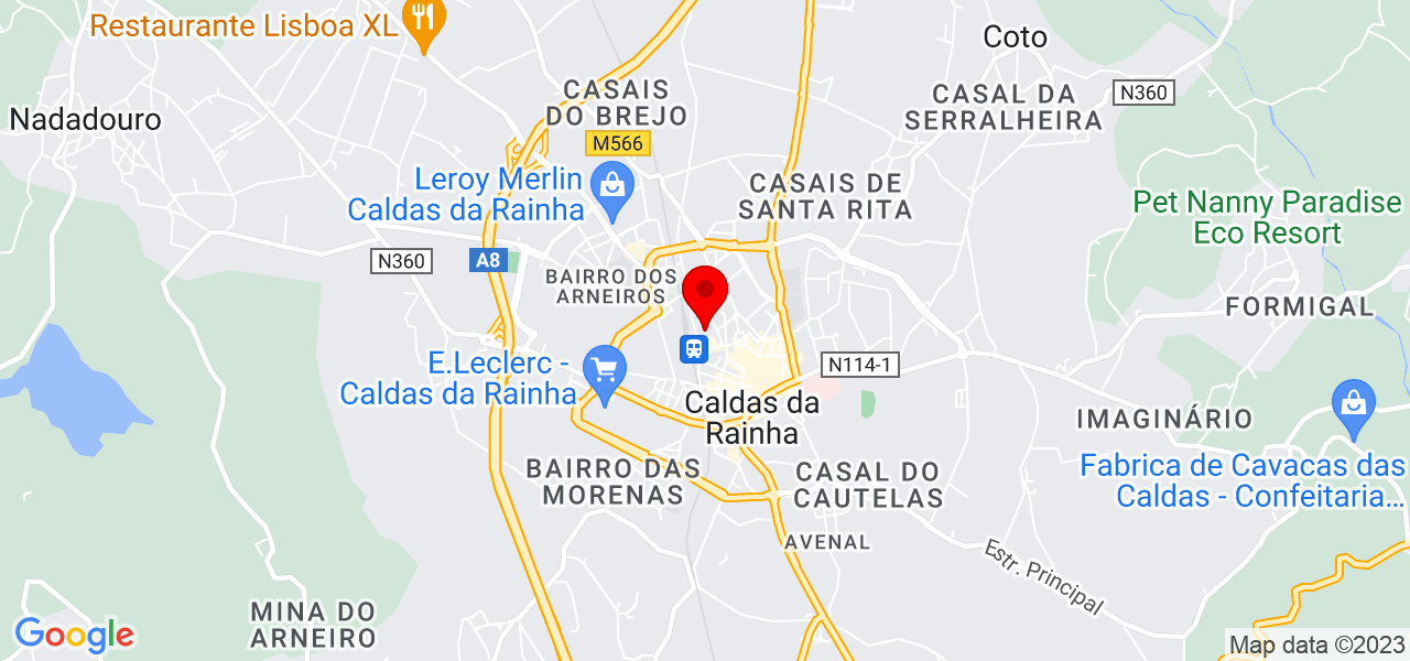 Ladys Clean - Leiria - Caldas da Rainha - Mapa