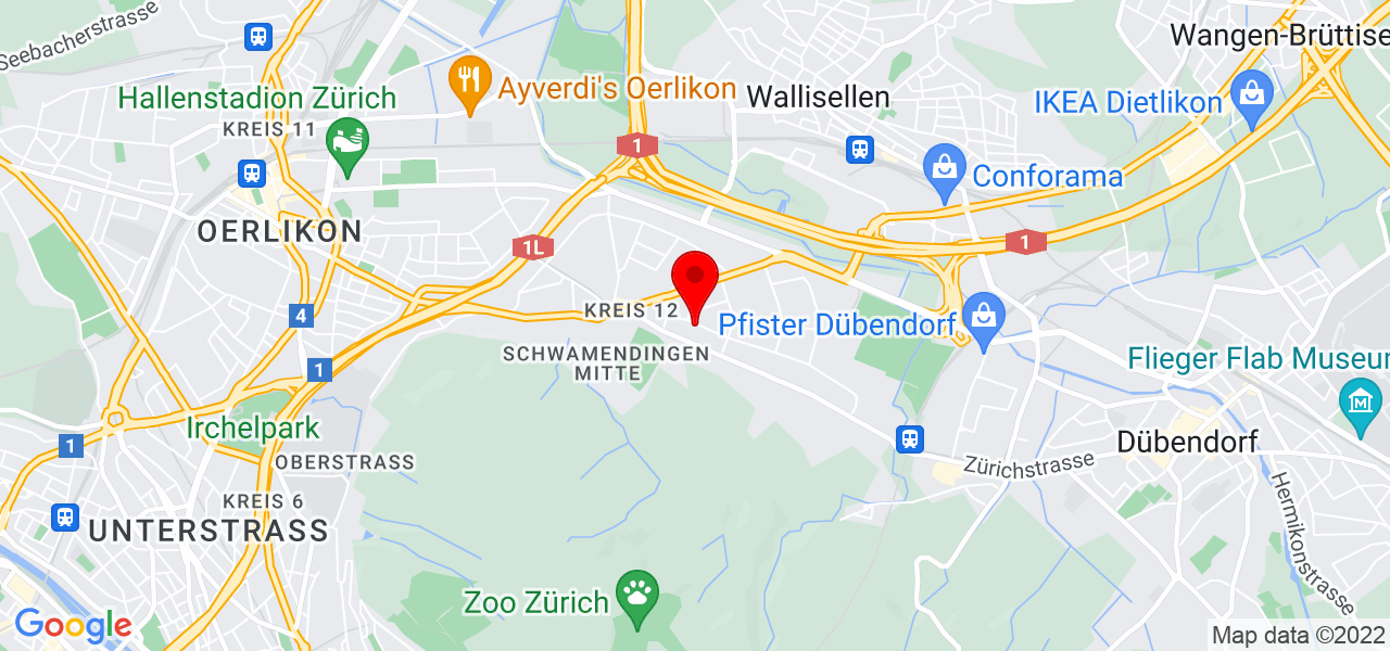 Swiss Fashion Academy - Zürich - Zürich - Carte