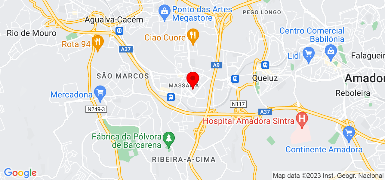 Frederico Abreu - Lisboa - Sintra - Mapa