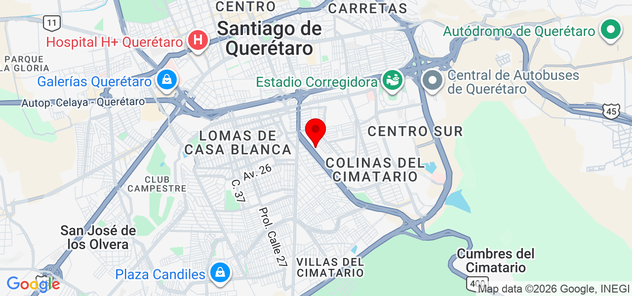 COACH VEGA personal trainer - Querétaro - Querétaro - Map