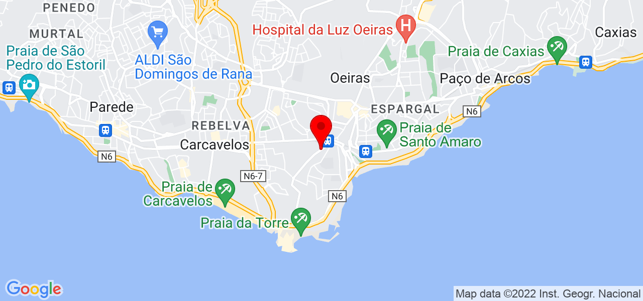 Felipe Tavares - Lisboa - Oeiras - Mapa