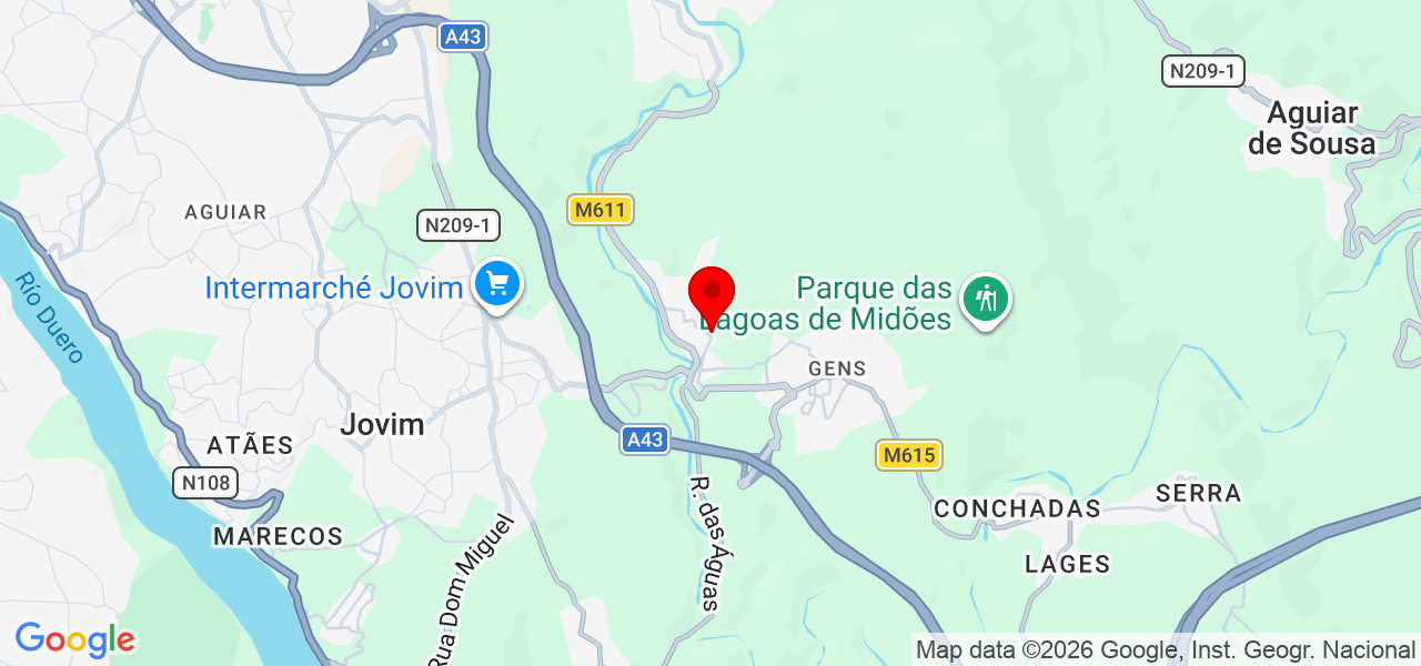 Filipe Fonseca - Porto - Gondomar - Mapa