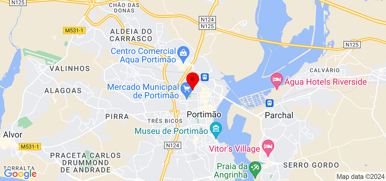 Tiago Correia - Seviços Eletricos - Faro - Portimão - Mapa