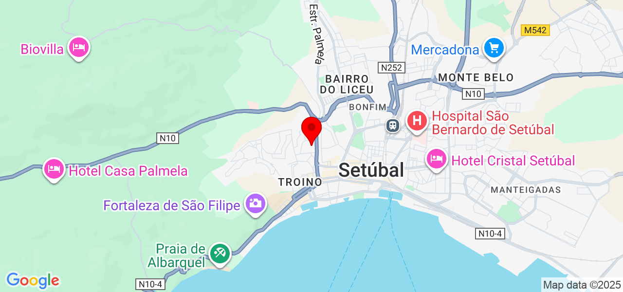 Shabina - Setúbal - Setúbal - Karte