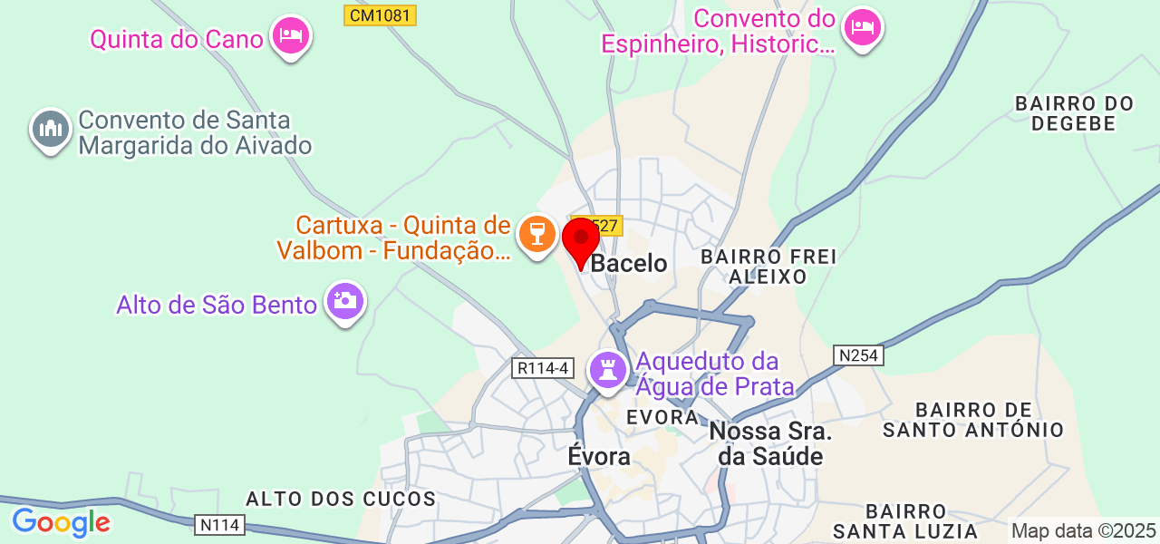 Teresa Maria - Évora - Évora - Mapa