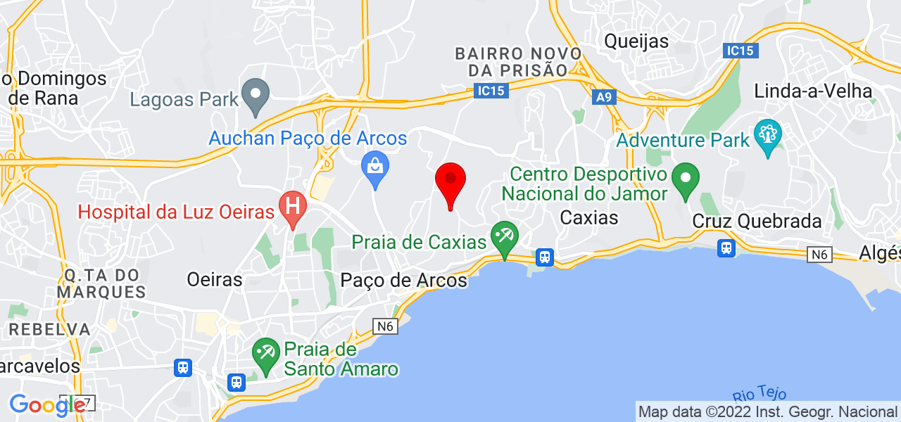 Cristina Ramos - Lisboa - Oeiras - Mapa