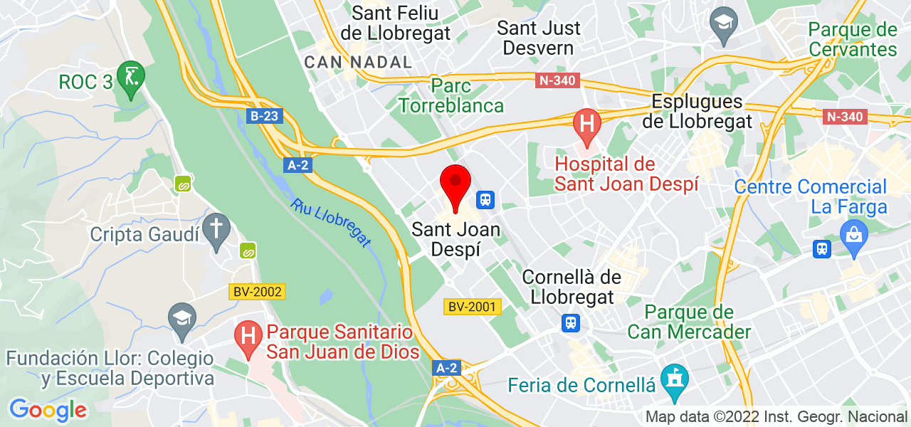 Mayerly - Cataluña - Sant Joan Despí - Mapa