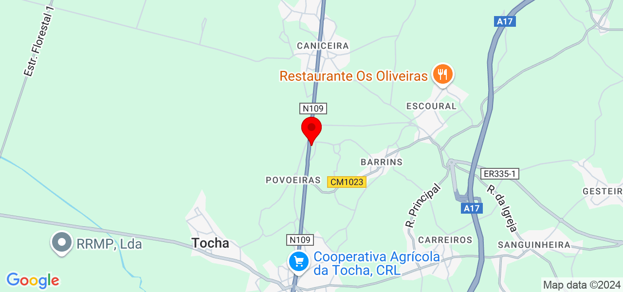 Bricolas Domésticas - Coimbra - Cantanhede - Map
