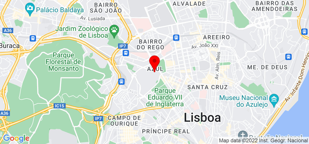 MGTM Administra&ccedil;&atilde;o de Condom&iacute;nios - Lisboa - Lisboa - Mapa