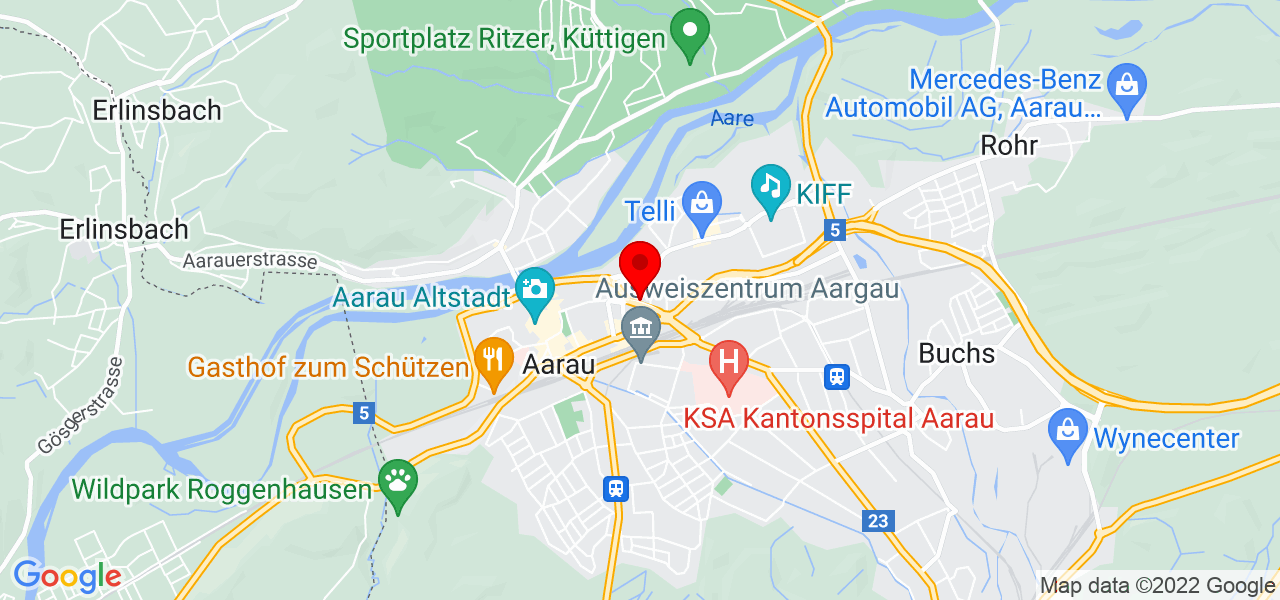 studio lb - Aargau - Aarau - Karte