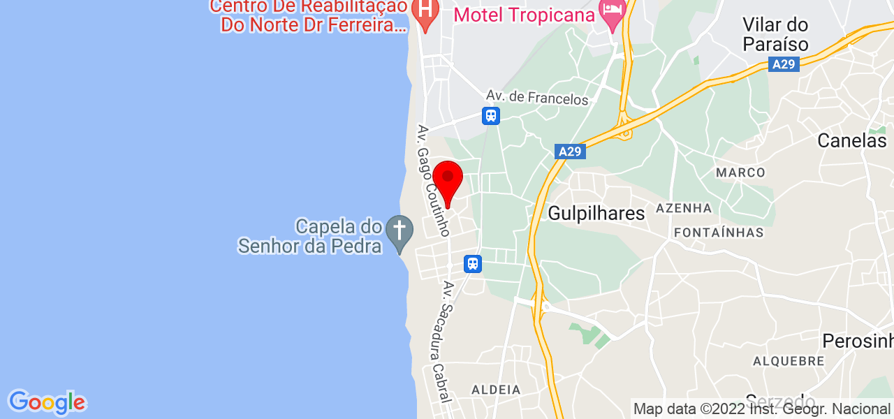 CM Remodelações - Porto - Vila Nova de Gaia - Mapa