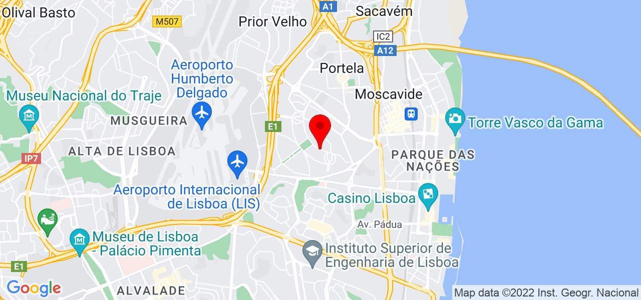 Hugo Gaito - Lisboa - Lisboa - Mapa