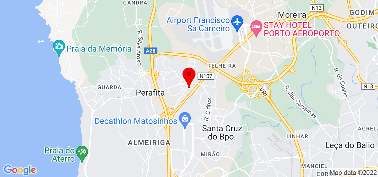Marco Santos - Porto - Matosinhos - Mapa