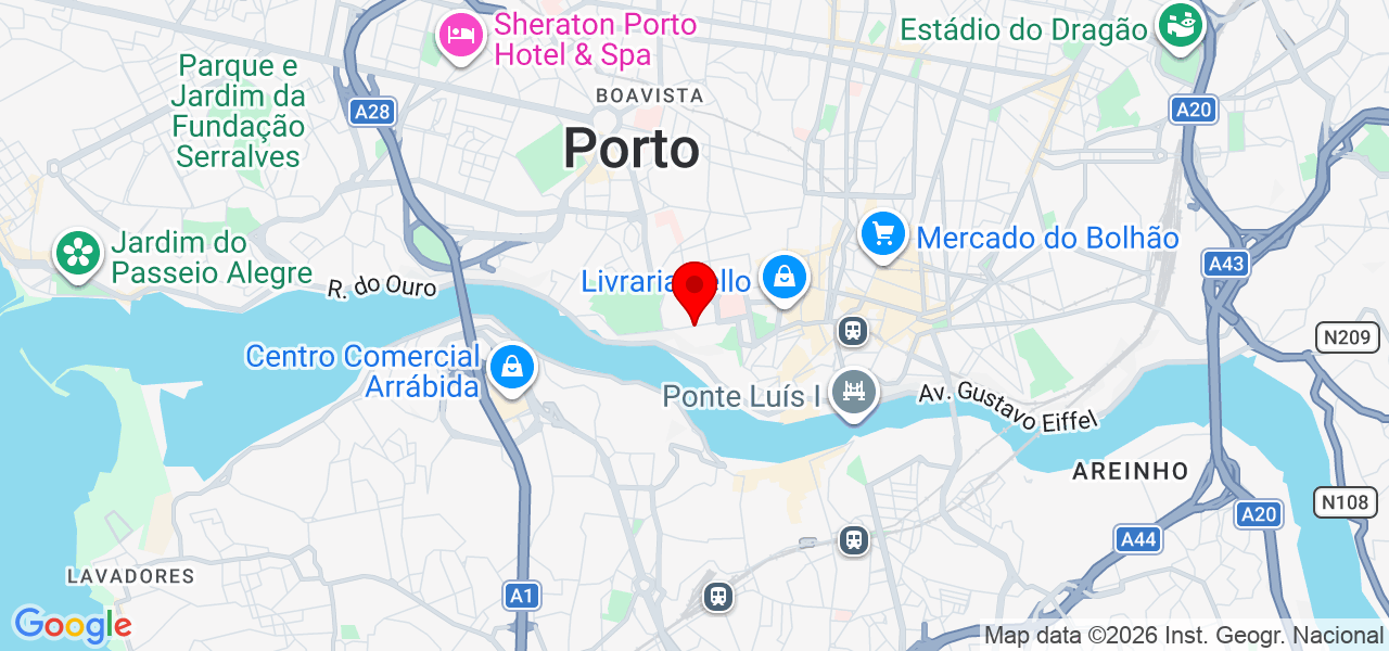 Vladimir - Porto - Porto - Map