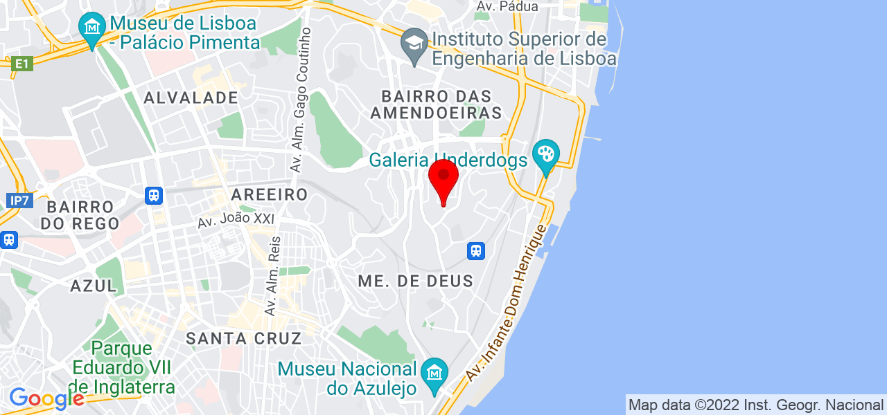 Asan Santos - Lisboa - Lisboa - Mapa