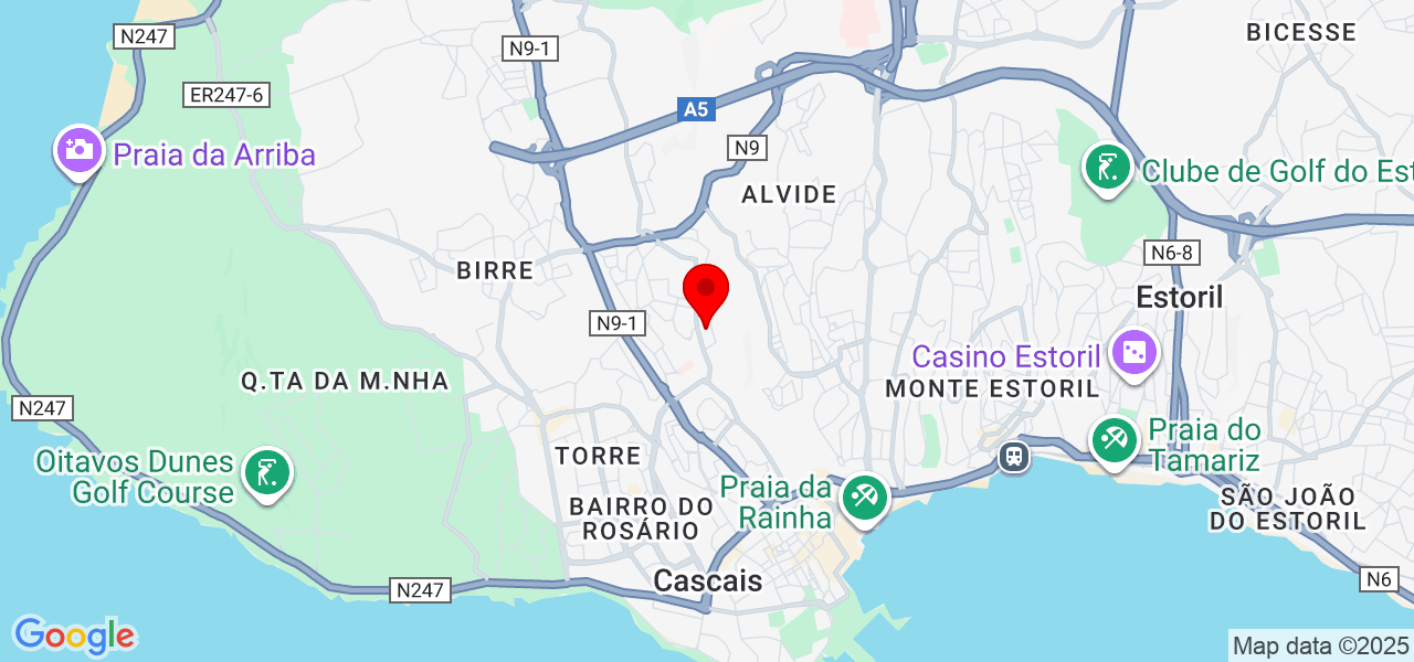 Maykon Alves - Lisboa - Cascais - Mapa