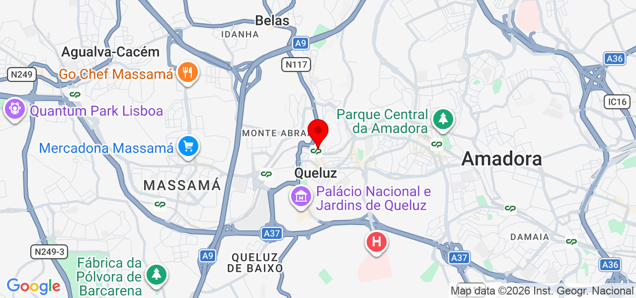 Beni Muanza - Lisboa - Sintra - Map