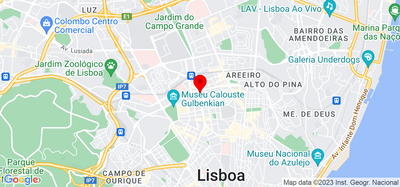 Professora de Explica&ccedil;&otilde;es, Ci&ecirc;ncias da Natureza, Matem&aacute;tica e F&iacute;sico-Qu&iacute;mico - Lisboa - Lisboa - Mapa