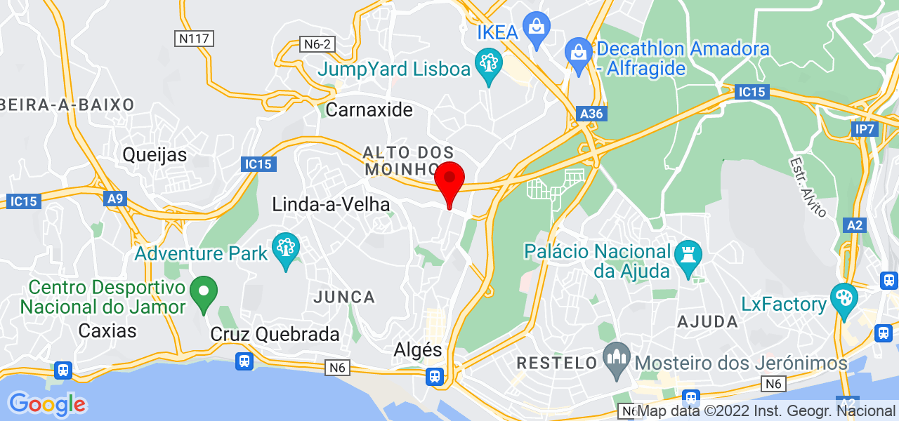 RUI MARQUES - Lisboa - Oeiras - Mapa